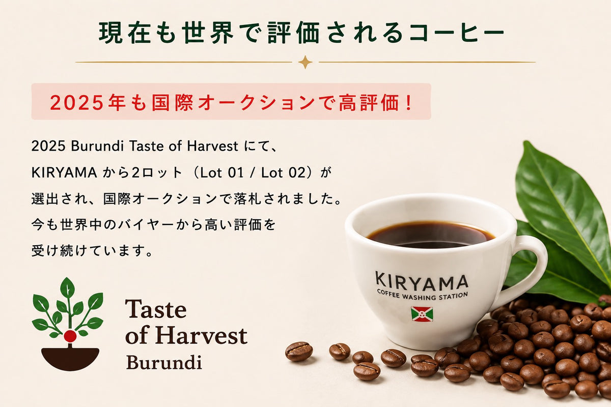 ブルンジスペシャリティーコーヒー（粉）200g